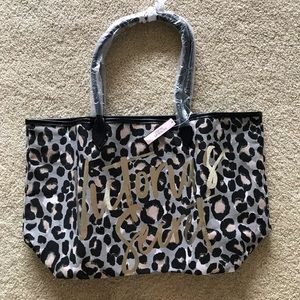 Brand New Leopard Victoria Secrets Bag